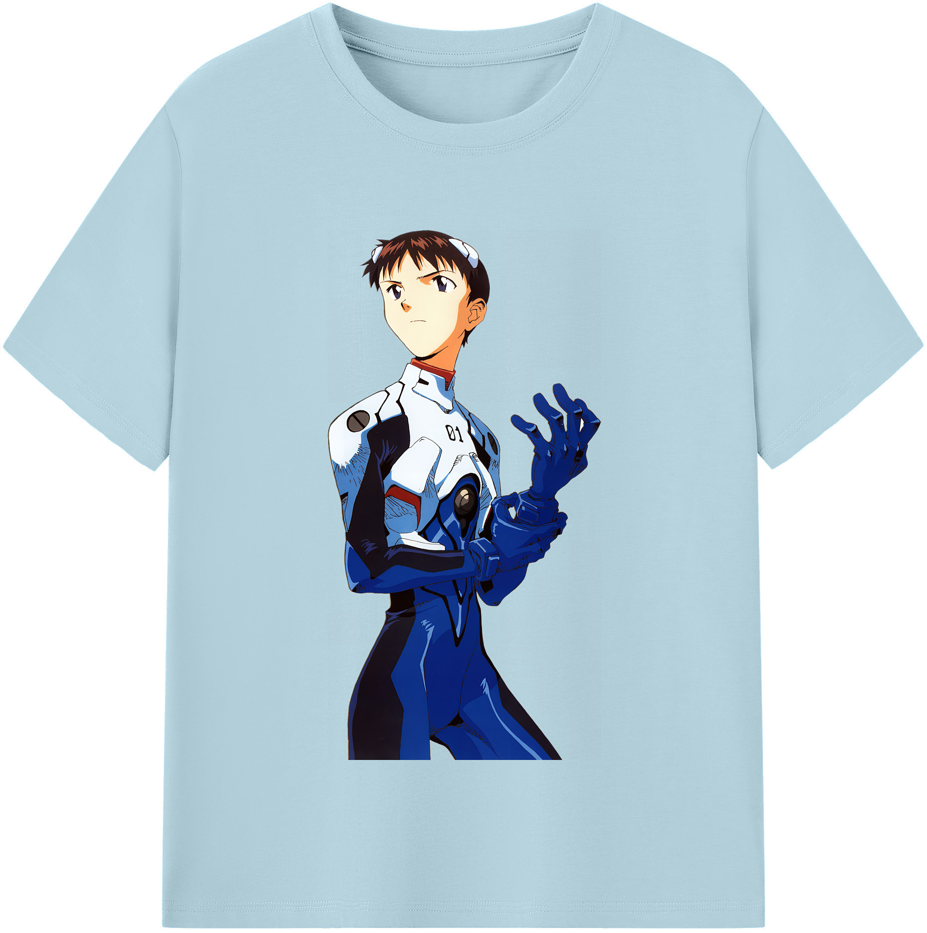 （画像用） EVA 新世紀エヴァンゲリオン 綿100％半袖Tシャツ（フロントプリント）